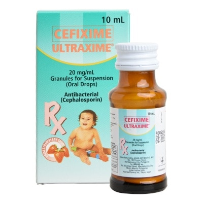 ULTRAXIME Cefixime 20mg/5mL Oral Drops 10mL [PRESCRIPTION REQUIRED]