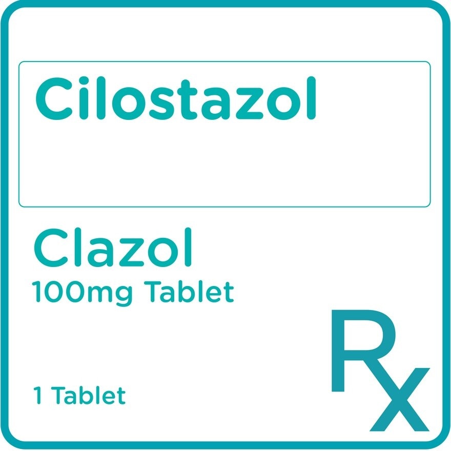 Cilostazol 100 mg 1 Tablet [PRESCRIPTION REQUIRED]