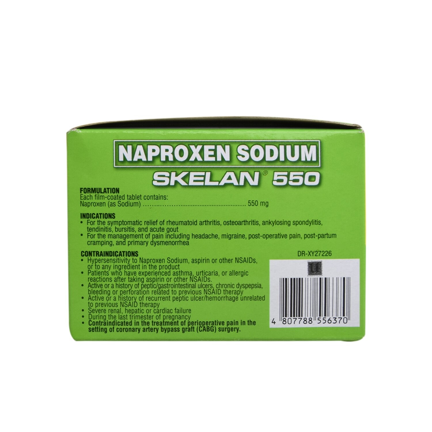 Naproxen Sodium 550mg 1 Tablet [PRESCRIPTION REQUIRED]