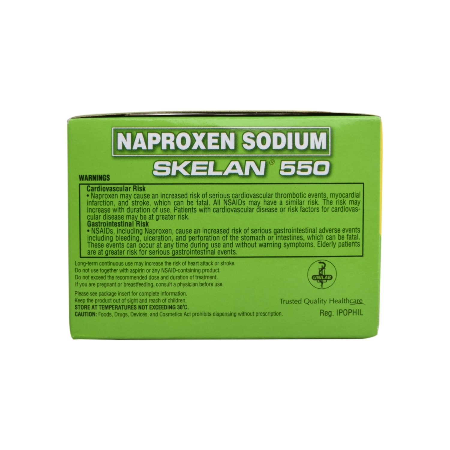 Naproxen Sodium 550mg 1 Tablet [PRESCRIPTION REQUIRED]