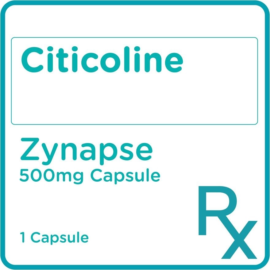 Citicoline 500mg 1 Capsule [PRESCRIPTION REQUIRED]