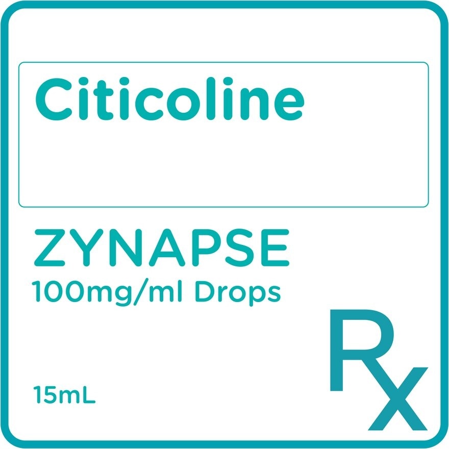 Citicoline 100mg/mL Oral Drops 15mL [PRESCRIPTION REQUIRED]