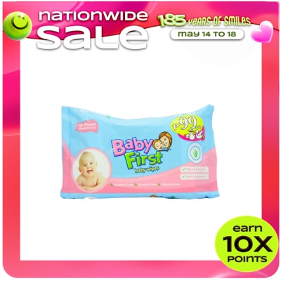 BABY FIRST - Wipes 60s 2pack