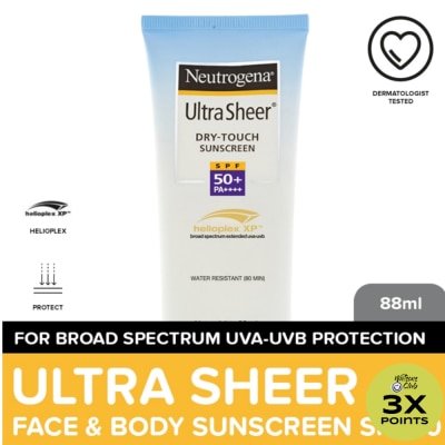 NEUTROGENA Ultra Sheer Dry-Touch Sunscreen SPF 50 - 88 ML