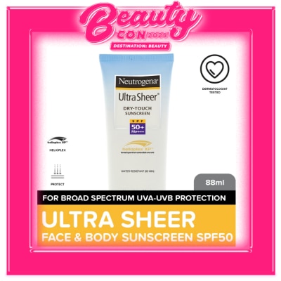 NEUTROGENA Ultra Sheer Dry-Touch Sunscreen SPF 50 - 88 ML