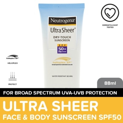 NEUTROGENA Ultra Sheer Dry-Touch Sunscreen SPF 50 - 88 ML