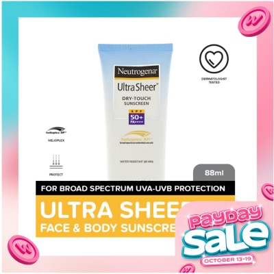 NEUTROGENA Ultra Sheer Dry Touch Sunscreen SPF 50 88 ML image