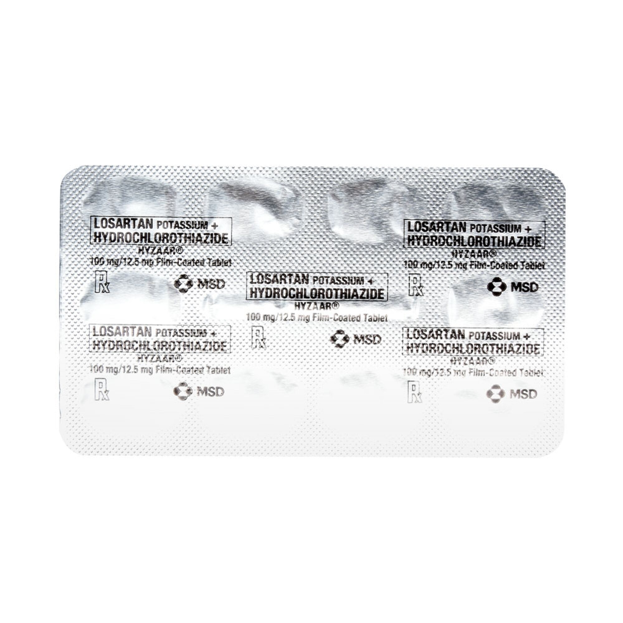 Losartan Potassium 100mg + Hydrochlorothiazide 12.5mg 1 Tablet [PRESCRIPTION REQUIRED]