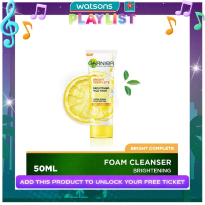 GARNIER Bright Complete Brightening Foam 50mL