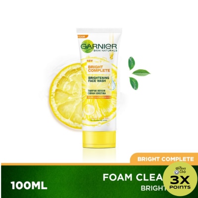 GARNIER Bright Complete Brightening Foam 100mL
