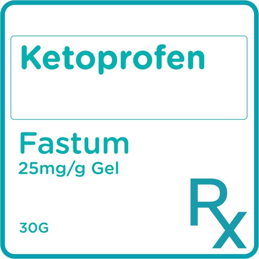 Ketoprofen 2.5% Gel 30G [PRESCRIPTION REQUIRED]