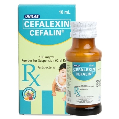 CEFALIN Cefalexin 100 mg/mL Oral Drops 10 mL [PRESCRIPTION REQUIRED]