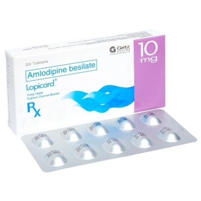 LOPICARD Amlodipine 10mg 1 Tablet[PRESCRIPTION REQUIRED]