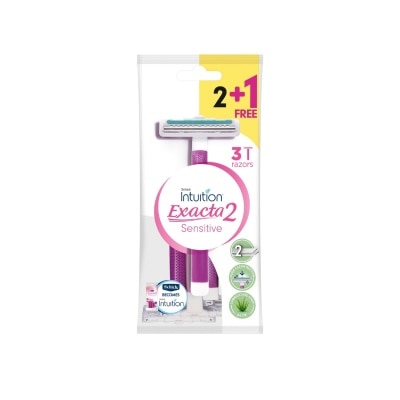 SCHICK Intuition Exacta2 Sensitive 2+1 Razors