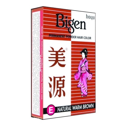 BIGEN Powder Hair Dye Natural Warm Brown