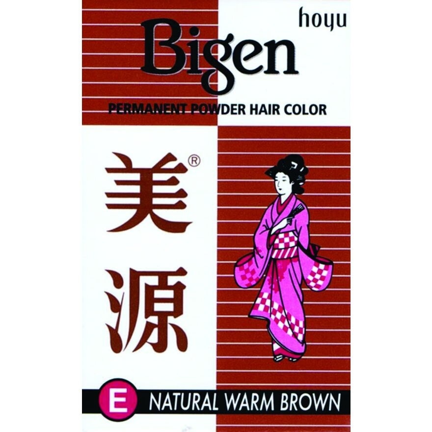 Powder Hair Dye Natural Warm Brown