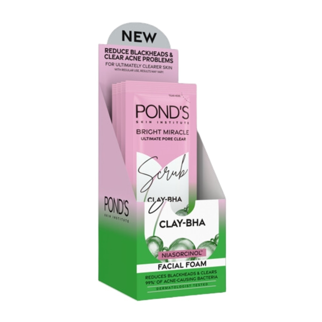 PONDS Pore Clear Facial Scrub 10g