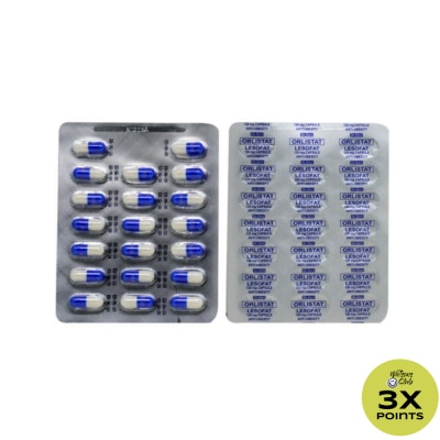 LESOFAT Lesofast Orlistat 120 mg 1 Capsule