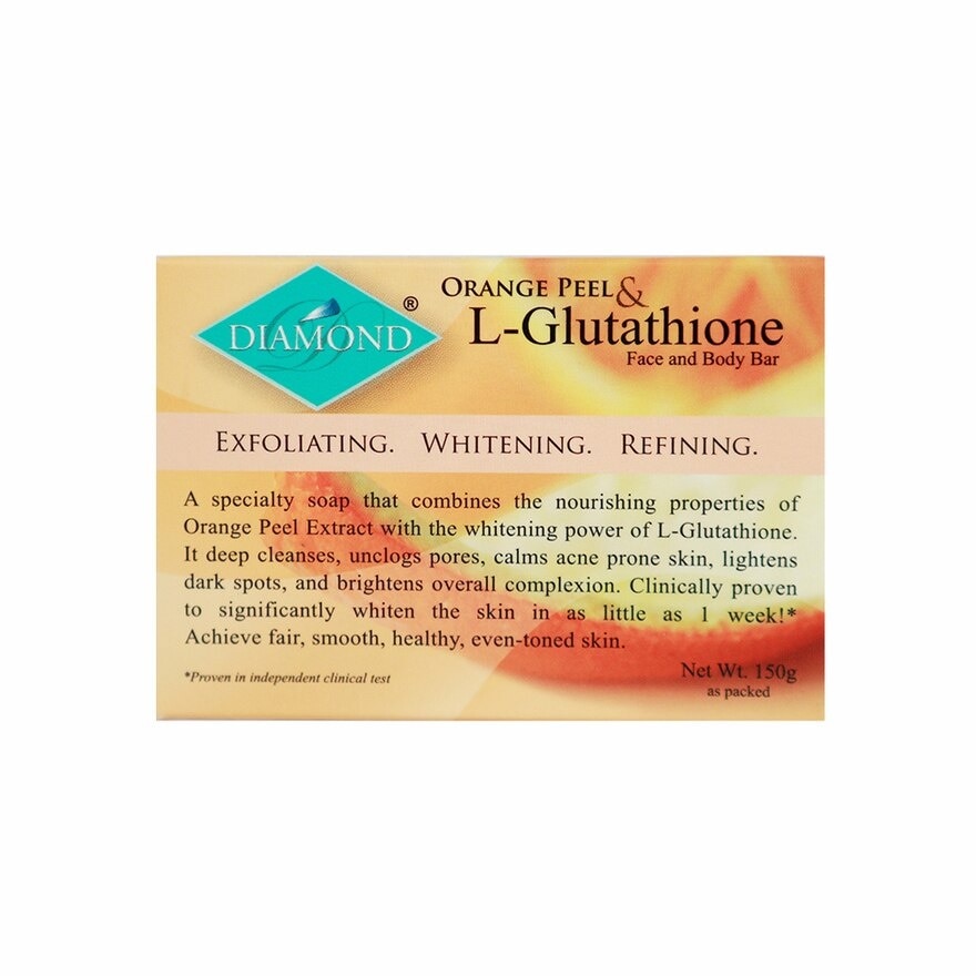 Orange Peel & L-Glutathione Face & Body Bar