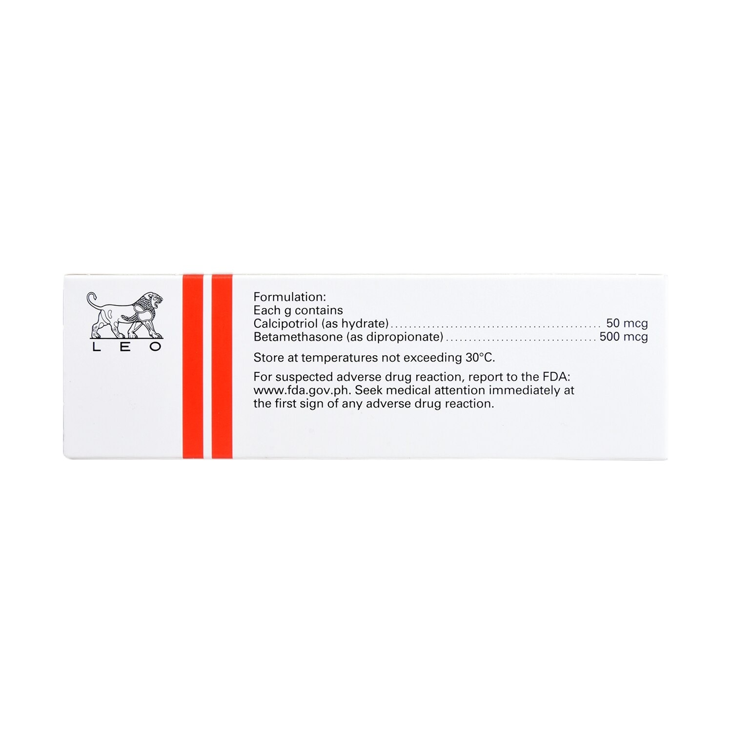 Calcipotriol hydrate Betamethasone diproprionate 50 mcg/500 mcg Topical Ointment 30g [PRESCRIPTION REQUIRED]