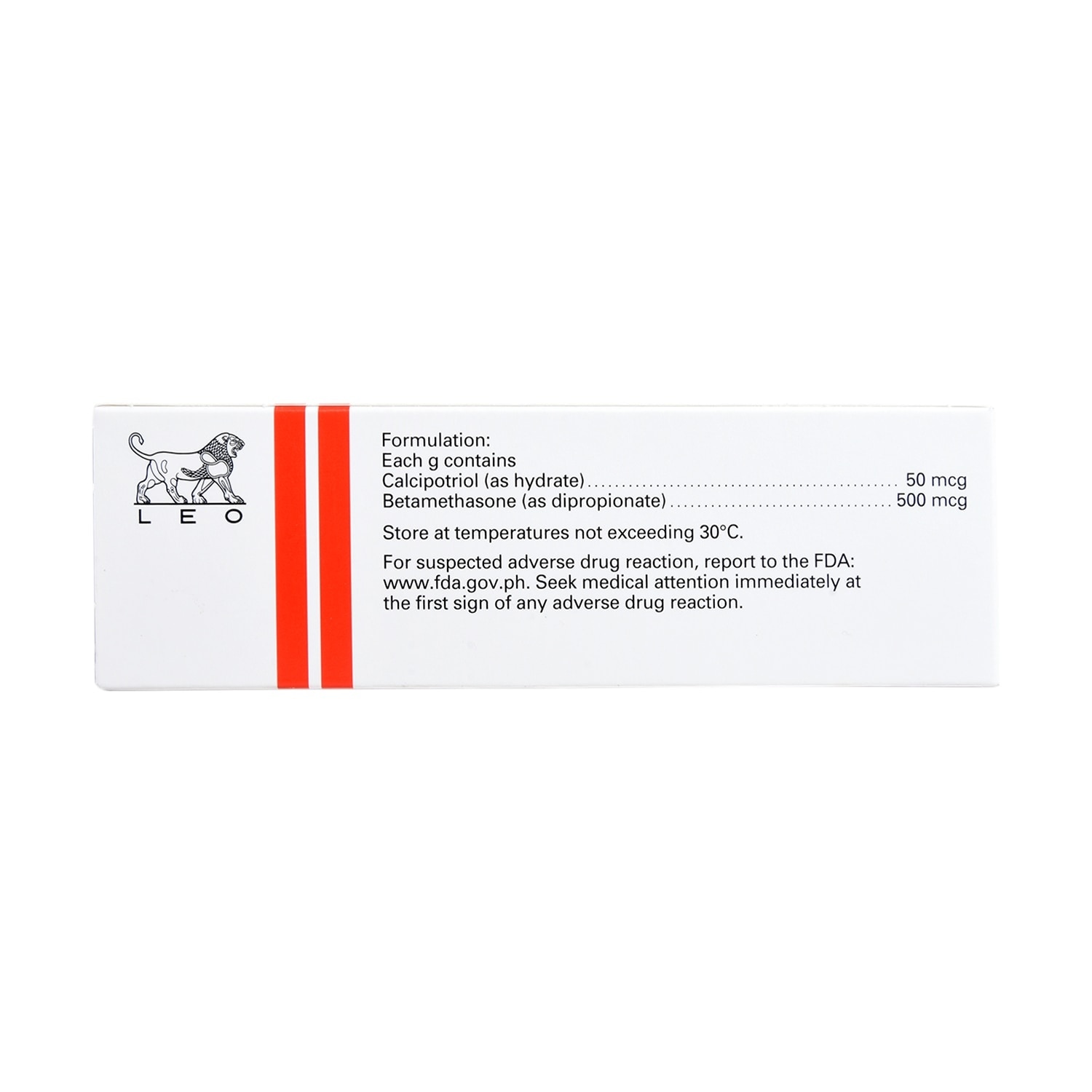 Calcipotriol hydrate Betamethasone diproprionate 50 mcg/500 mcg Topical Ointment 30g [PRESCRIPTION REQUIRED]