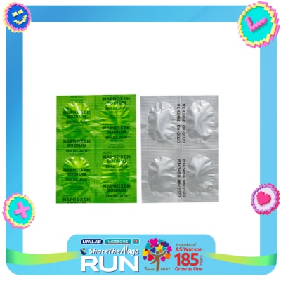 SKELAN SKELAN Naproxen Sodium 220mg Sold Per Piece