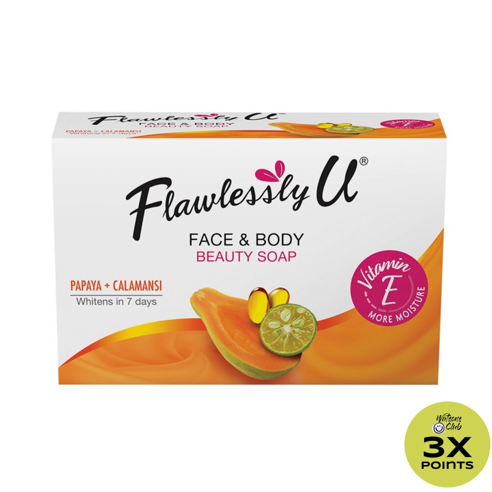 Papaya + Calamansi Face & Body Beauty Soap 125g