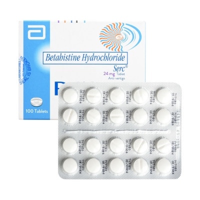 SERC Betahistine diHCl 24mg 1 Tablet [PRESCRIPTION REQUIRED]