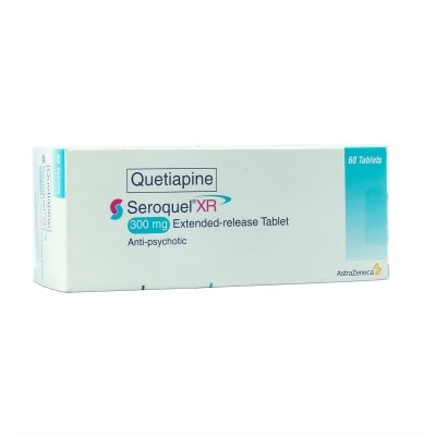 SEROQUEL Quetiapine fumarate 300mg 1 Extended-release Tablet [PRESCRIPTION REQUIRED]