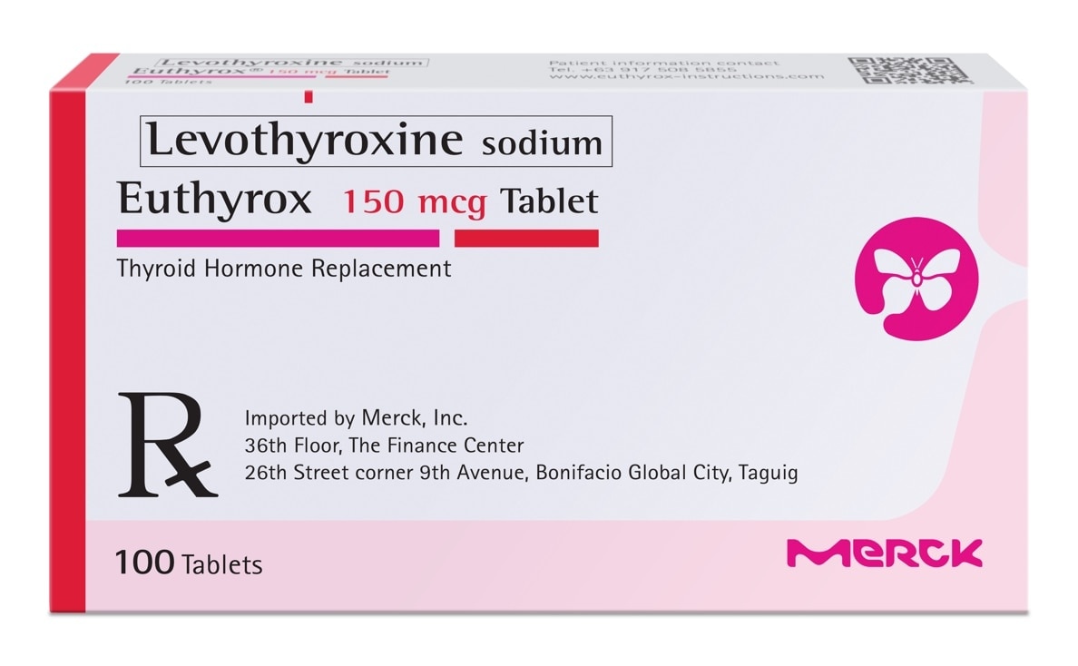 Levothyroxine Sodium 150mcg 1 Tablet [PRESCRIPTION REQUIRED]