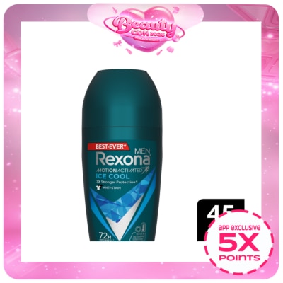 REXONA - REXONA Men Deodorant Roll-On Ice Cool 45ML
