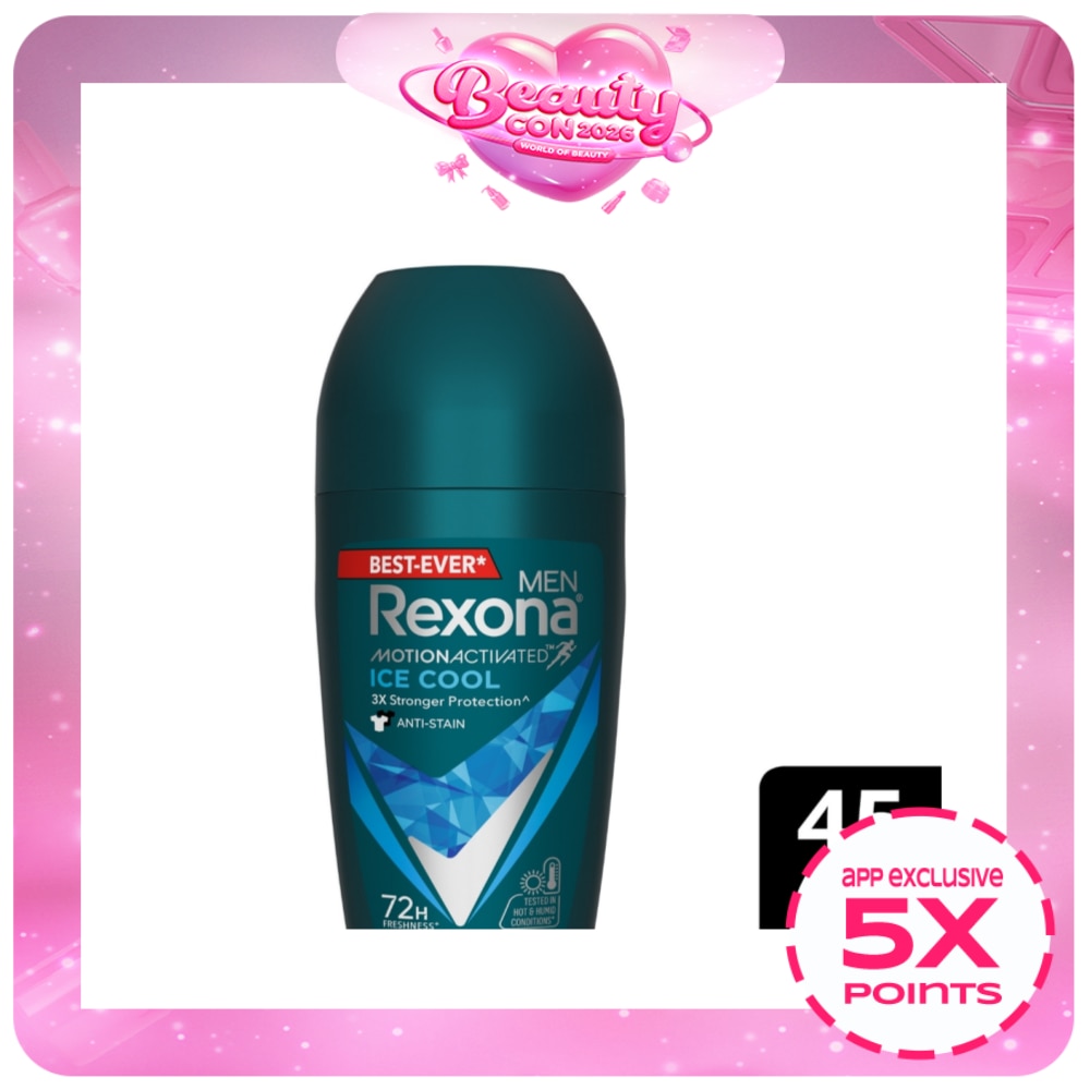REXONA Men Deodorant Roll-On Ice Cool 45ML