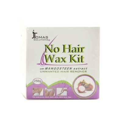 J TOMAS No Hair Wax Kit With Mangosteen 250g