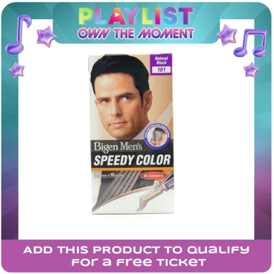 BIGEN - Men's Speedy Color - Natural Black