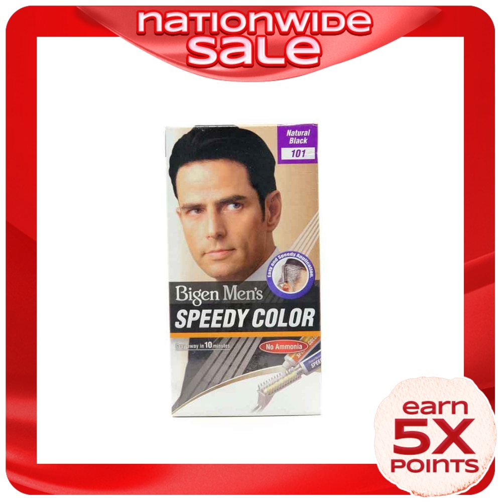 Men's Speedy Color - Natural Black