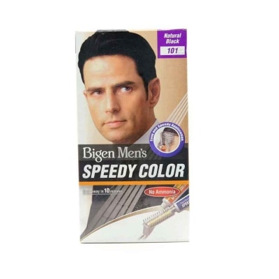 BIGEN Men's Speedy Color - Natural Black