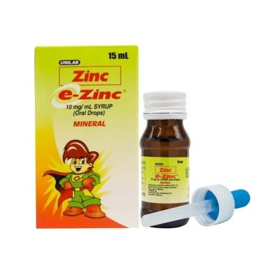 E ZINC Drops 27.5mg/ml 15ml