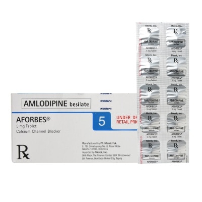 AFORBES Aforbes Amlodipine 5mg 1 Tablet [Prescription Required]