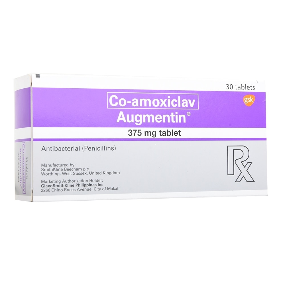 Amoxicillin 250mg + Clavulanic acid 125mg Tablet 1 Tablet [PRESCRIPTION REQUIRED]