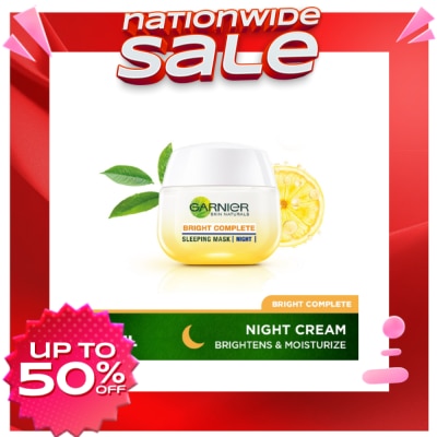 GARNIER Bright Complete Yoghurt Sleeping Mask 50mL [Whitening]