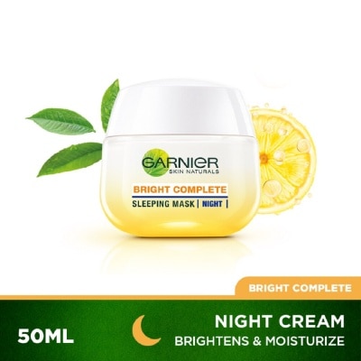 GARNIER Bright Complete Yoghurt Sleeping Mask 50mL [Whitening]