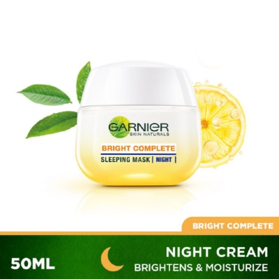 GARNIER - Bright Complete Yoghurt Sleeping Mask 50mL [Whitening]