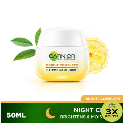 GARNIER Bright Complete Yoghurt Sleeping Mask 50mL [Whitening]