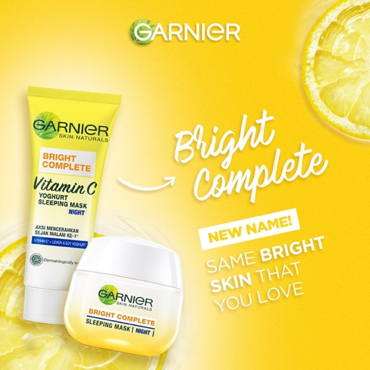 Bright Complete Yoghurt Sleeping Mask 50mL [Whitening]