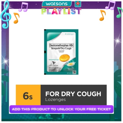 STREPSILS Dry Cough 6s