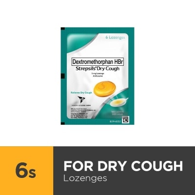 STREPSILS Dry Cough 6s