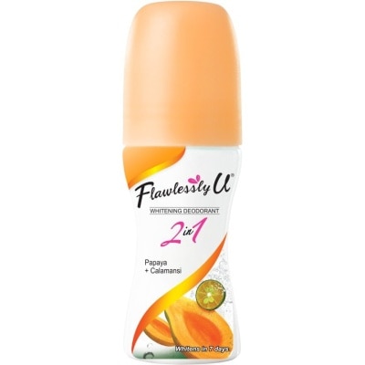 FLAWLESSLY U Papaya + Calamansi 2in1 Whitening Deodorant 40ml