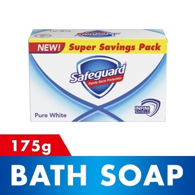 SAFEGUARD SAFEGUARD Pure White Bar Soap 175g