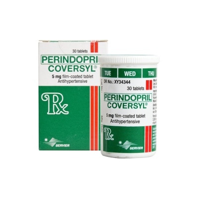 COVERSYL COVERSYL Coversyl Perindopril 5mg Sold Per Piece [Prescription Required]