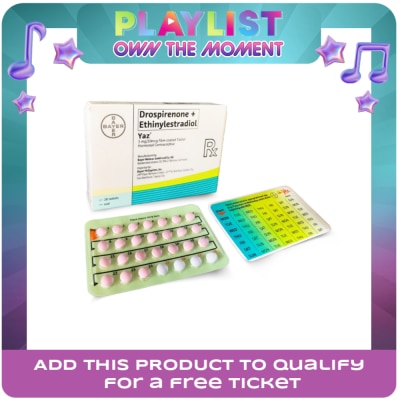 YAZ - Drospirenone + Ethinylestradiol 3mg/0.02mg x28 Tablets/box [PRESCRIPTION REQUIRED]
